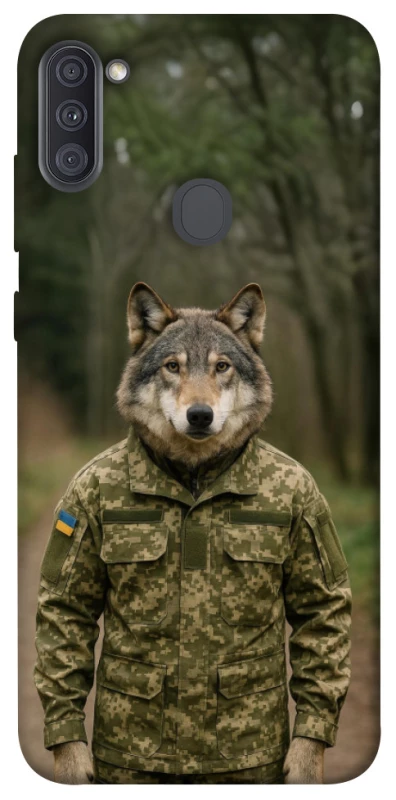 Чохол на Samsung Galaxy A11 Вовк захисник фото 1 з 1
