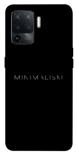 Чехол на Oppo Reno 5 Lite Minimalism фото 1 из 1