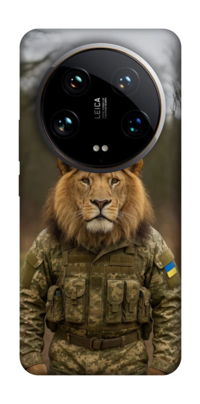 Чохол на Xiaomi 14 Ultra Лев захисник фото 1 з 1