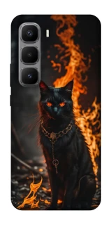 Чохол на Infinix Hot 60 Pro+ Вогняний кіт фото 1 з 1