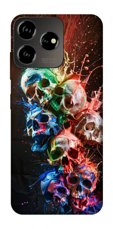 Чохол на ZTE Blade V50 Design 4G Skulls фото 1 з 1