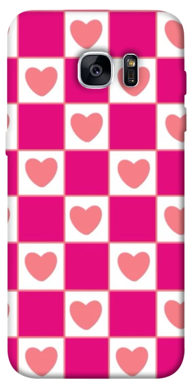 Чохол на Samsung G935F Galaxy S7 Edge Chess heart фото 1 з 1