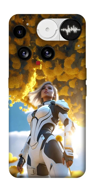 Чохол на Nothing Phone (3) Cyber space girl ver.3 фото 1 з 1