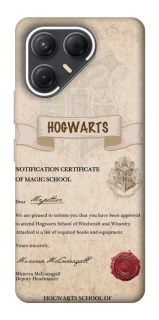 Чехол на TECNO Pova 7 The Hogwarts acceptance letter фото 1 из 1