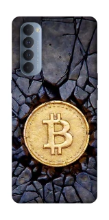 Чохол на Oppo Reno 4 Pro Bitcoin cracks фото 1 з 1