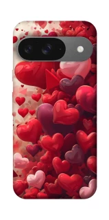 Чехол на Google Pixel 10 Many hearts фото 1 из 1