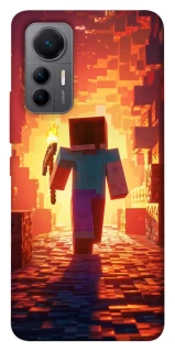 Чохол на Xiaomi 12 Lite Minecraft adventure фото 1 з 1
