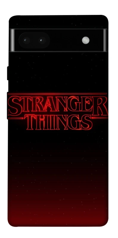 Чехол на Google Pixel 6a Stranger Things ver.18 фото 1 из 1