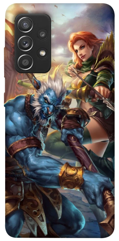 Чехол на Samsung Galaxy A52 4G / A52 5G Dota heroes фото 1 из 1