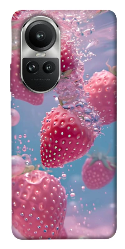 Чохол на Oppo Reno 10 Полуниця в воді фото 1 з 1