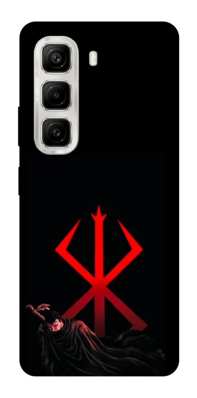 Чохол на Infinix Hot 50 4G Berserk Red Logo фото 1 з 1