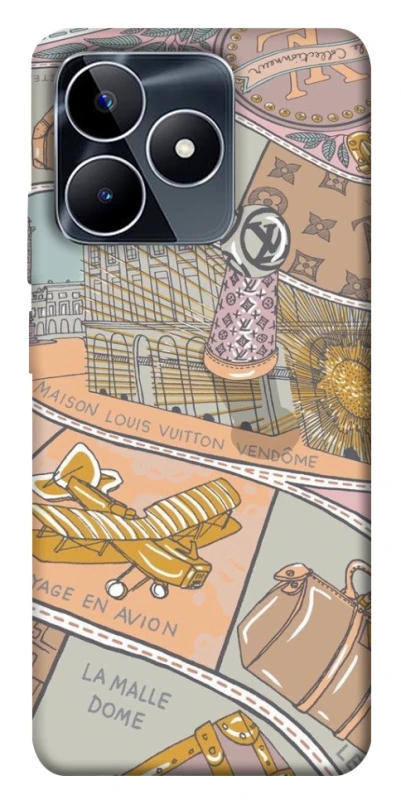 Чохол на Realme C53 Fashion collage ver.2 фото 1 з 1