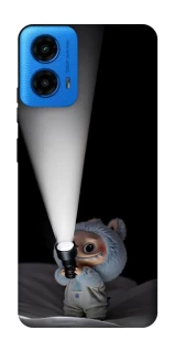 Чохол на Motorola Moto G45 Labubu with flashlight ver.3 фото 1 з 1