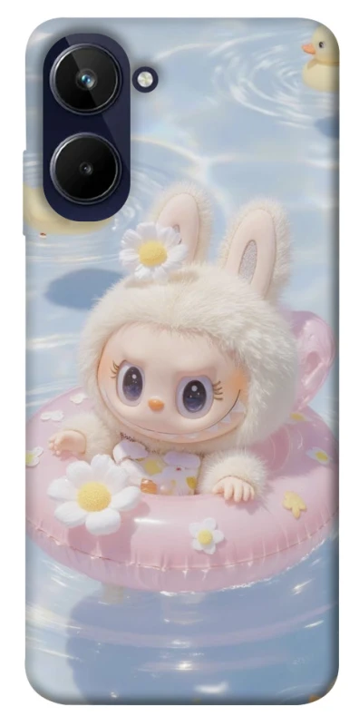 Чохол на Realme 10 4G Labubu swimming фото 1 з 1