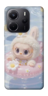 Чохол на Xiaomi Redmi Note 14 5G Labubu swimming фото 1 з 1
