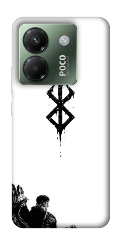 Чохол на Xiaomi Poco M7 pro 5G berserk white фото 1 з 1