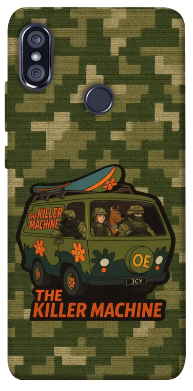 Чохол на Xiaomi Redmi Note 5 Pro / Note 5 (AI Dual Camera) Funny machine фото 1 з 1