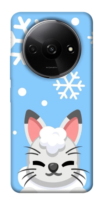 Чохол на Xiaomi Redmi A3 Adopt Me Snow Kitty Smile фото 1 з 1