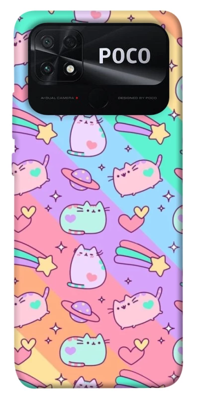 Чохол на Xiaomi Poco C40 Cat Cute фото 1 з 1