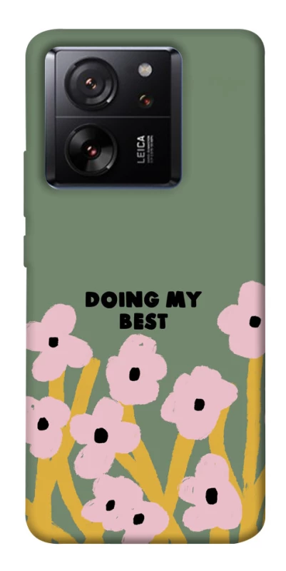 Чохол на Xiaomi 13T Doing my best фото 1 з 1