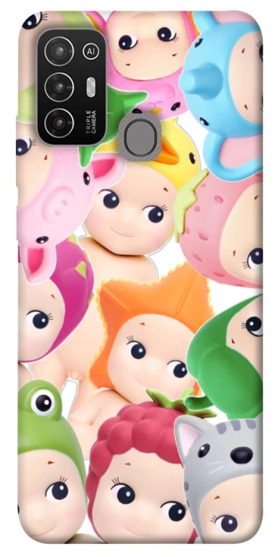 Чохол на ZTE Blade A52 Fruit-Zoo Kaleidoscope фото 1 з 1