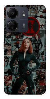 Чохол на Xiaomi Redmi 13C Black Widow фото 1 з 1