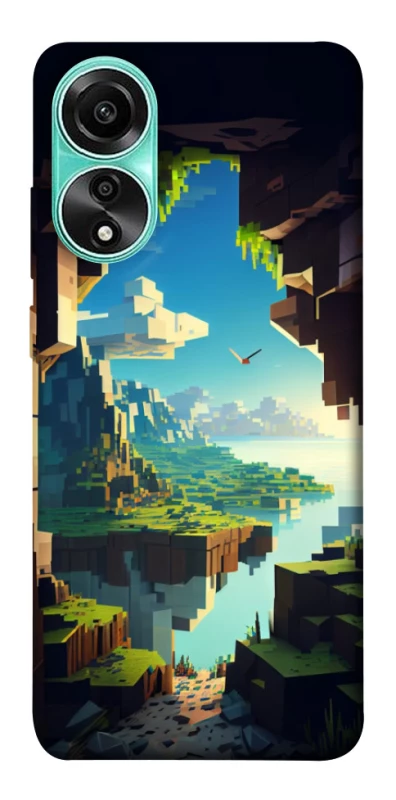 Чохол на Oppo A78 4G Minecraft sunrise фото 1 з 1