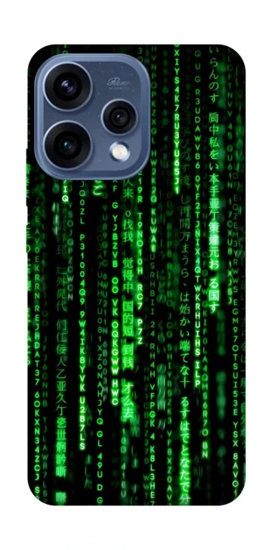 Чохол на Oppo Reno 15 Matrix Code фото 2 з 2