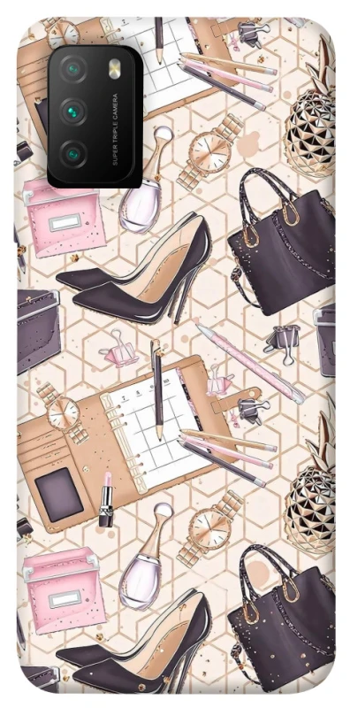 Чохол на Xiaomi Poco M3 Fashion collage ver.9 фото 1 з 1