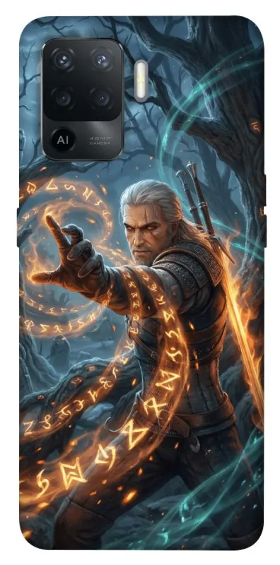 Чохол на Oppo Reno 5 Lite Witcher V1 фото 1 з 1