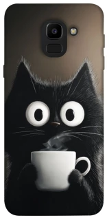 Чохол на Samsung J600F Galaxy J6 (2018) morning cat фото 1 з 1