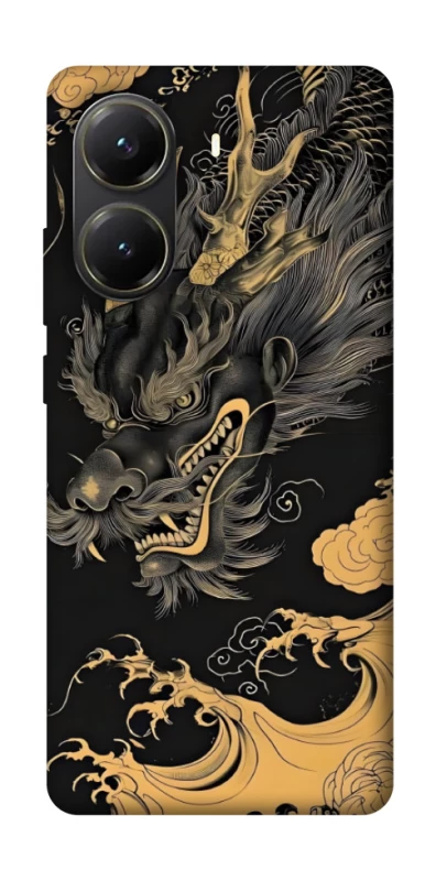 Чохол на Xiaomi Poco X6 Pro gold dragon фото 1 з 1