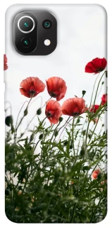 Чехол на Xiaomi Mi 11 Lite Поле маков фото 1 из 1