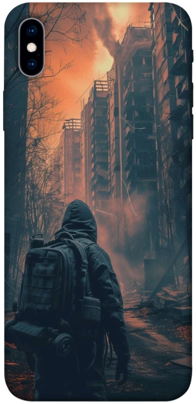 Чехол на Apple iPhone XS Max (6.5") Сталкер v8 фото 1 из 1