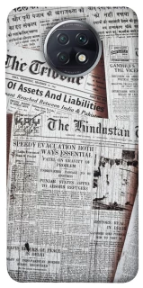 Чехол на Xiaomi Redmi Note 9 5G / Note 9T Газеты фото 1 из 1