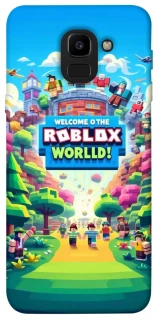 Чехол на Samsung J600F Galaxy J6 (2018) Roblox World фото 1 из 1