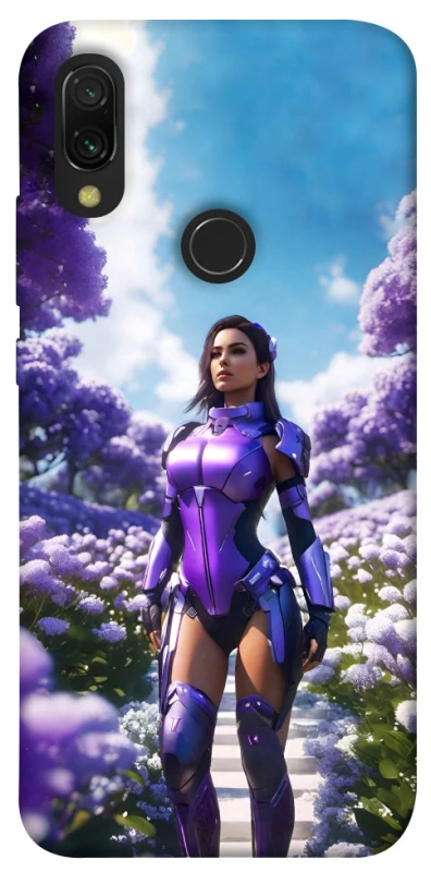 Чохол на Xiaomi Redmi 7 Cyber space girl ver.4 фото 1 з 1