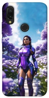 Чехол на Xiaomi Redmi 7 Cyber space girl ver.4 фото 1 из 1