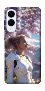 Чехол на Samsung Galaxy S25 Edge Cyber space girl ver.1 фото 1 из 1