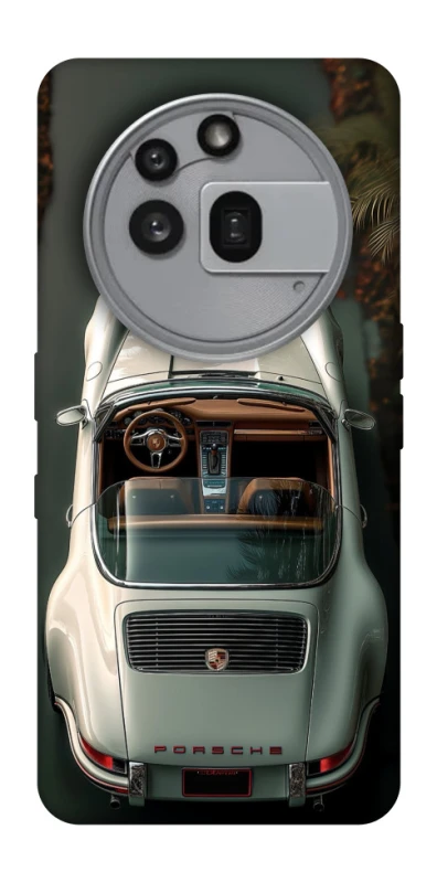 Чехол на Nothing Phone (3a) Pro White porsche фото 1 из 1