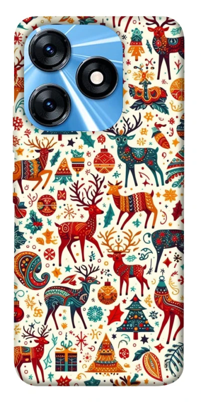 Чехол на TECNO Spark 10 Christmas spirit ver.5 фото 1 из 1