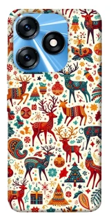 Чехол на TECNO Spark 10 Christmas spirit ver.5 фото 1 из 1