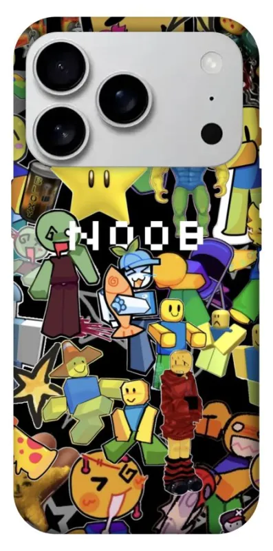 Чехол на Apple iPhone 18 Pro Max Roblox Noob фото 1 из 1