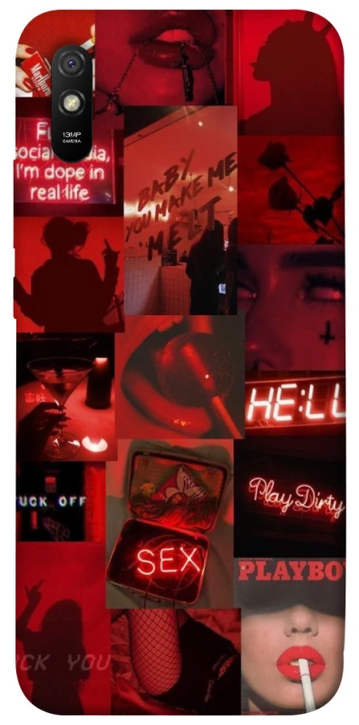 Чехол на Xiaomi Redmi 9A Love collage ver.3 фото 1 из 1