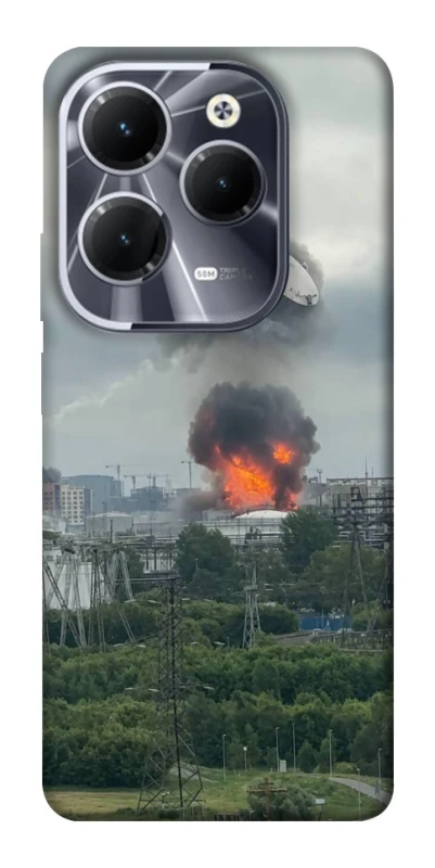 Чохол на Infinix Hot 40 Pro Moscow never sleeps ver.4 фото 1 з 1