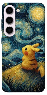 Чохол на Samsung Galaxy S23+ Pikachu and Van Gogh фото 1 з 1