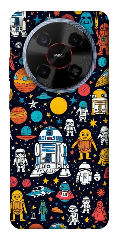 Чохол на ZTE Blade V70 Max Star Wars background ver.2 фото 1 з 1