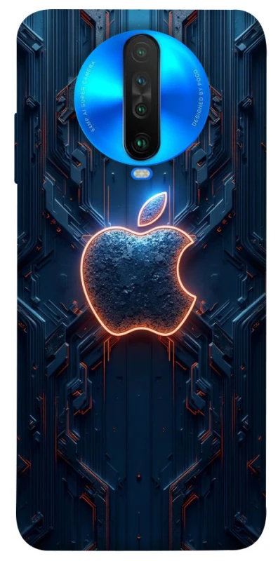 Чехол на Xiaomi Poco X2 Apple logo ver.1 фото 1 из 1