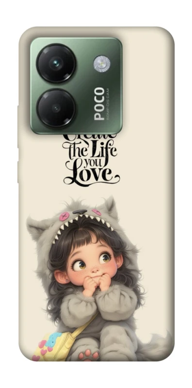 Чохол на Xiaomi Poco M7 pro 5G Create the life you love фото 1 з 1