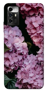 Чохол на ZTE Blade A72 Рожеві гартензії фото 1 з 1